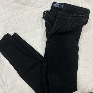 Hollister Black Skinny Jeans Stretchy Fit